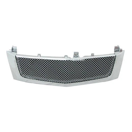0206 CADILLAC ESCALADE STAINLESS STEEL CHROME WIRE MESH PACKAGED GRILLE (3.5MM)