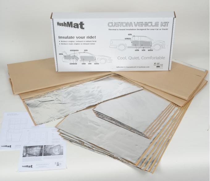 REAR DOOR CUSTOM INSULATION KIT POLYMER BLACK BACKING SILVER