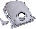 SBC Billet Timing Cover 2-Piece - Clear Anodized