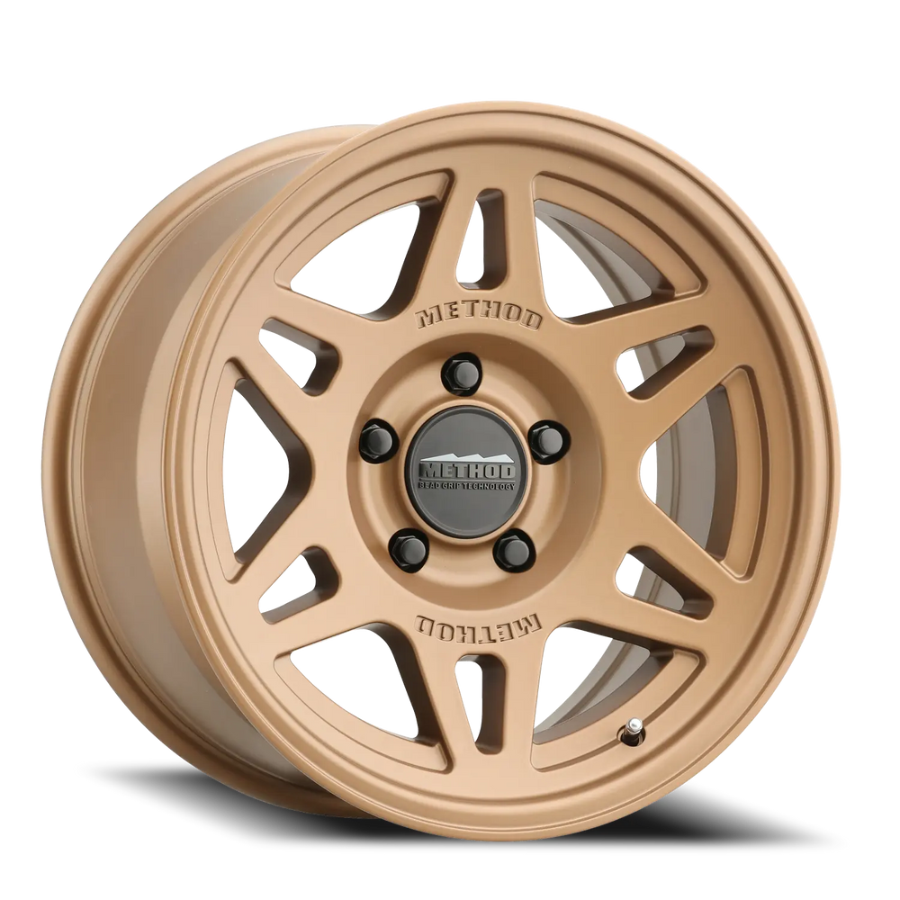 Method MR706 Bead Grip 17x7.5 30mm Offset 5x108 108mm Method Bronze Wheel