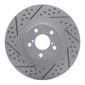 DFC 01-01 Subaru Outback Front Drilled & Slotted Geoperformance Rotors 5000 Advanced Pads w/Hardware