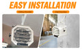 22000 BTU NATURAL GAS OVERHEAD INFRARED GARAGE HEATER