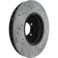 Stoptech auto part installed view
