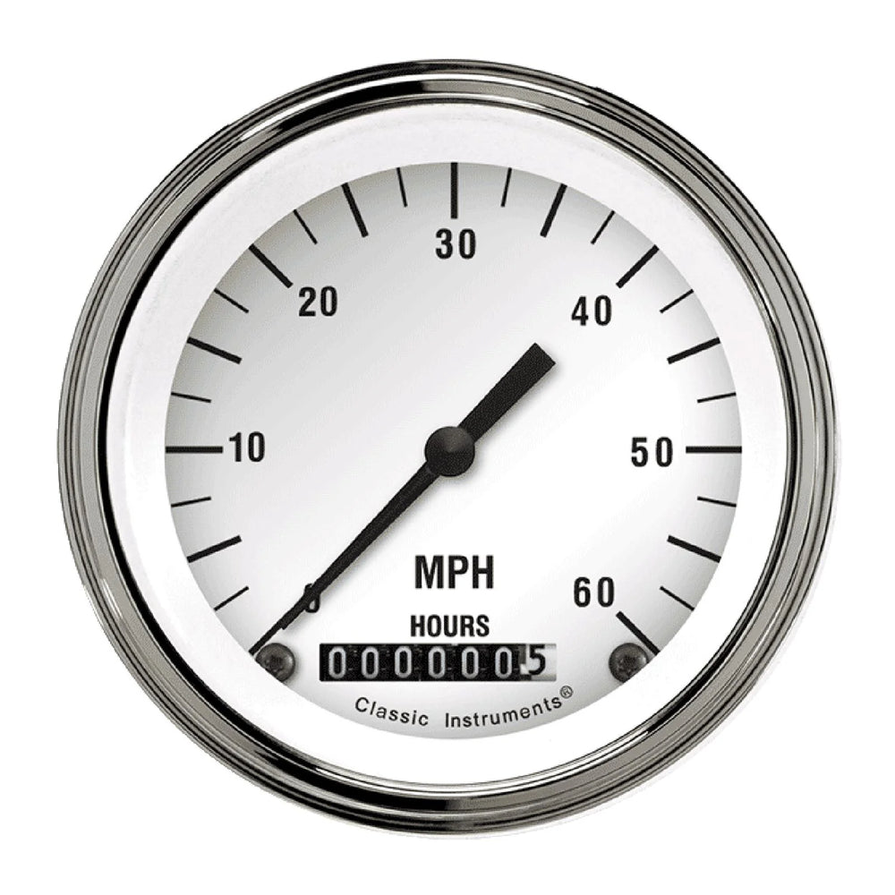 WHITE HOT 3IN SPEEDO 140 MPH