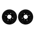 R1 Concepts Brake Rotor- D/S - Black