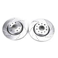 Power Stop 20-21 Jeep Gladiator Rear Evolution Drilled & Slotted Rotor - Pair
