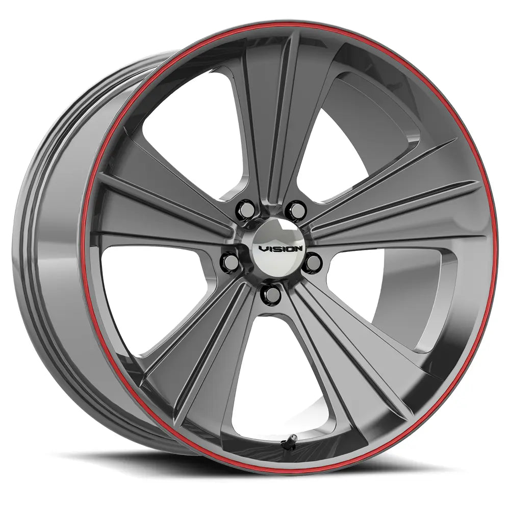 Vision Wheel 5-115 4.53 GMRL VIS MISSILE V327-20190GMRL27