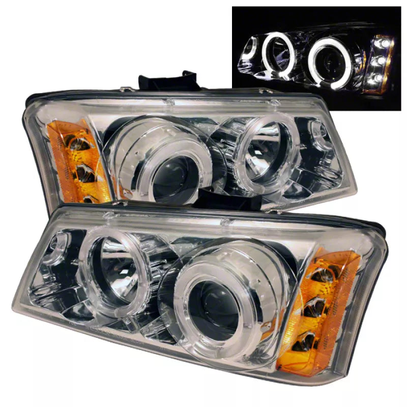SPYDER silver headlights