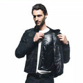 Dainese Air Frame 3 Tex Jacket Black/Black/White Size - 52