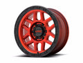 MESA 17x8.5 5x127.00 CANDY RED W/ BLACK LIP (0 mm)