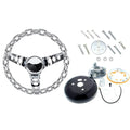 10in Chrome Chain Wheel