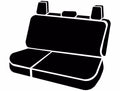 19C SILVERADO/SIERRA 1500/2500/3500 DBLE CAB DURA TECH PRO REAR SEAT COVER BLACK