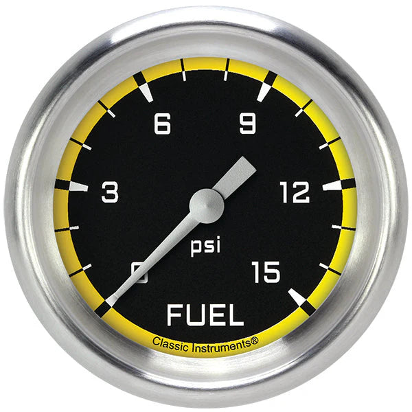 AUTCRS YLW 2 5/8IN FUEL PR 15psi ELE