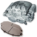 R1 Concepts E- Line Series Brake Rotor with Ceramic Brake Pads Hdw Fits Mercedes-Benz 300SD