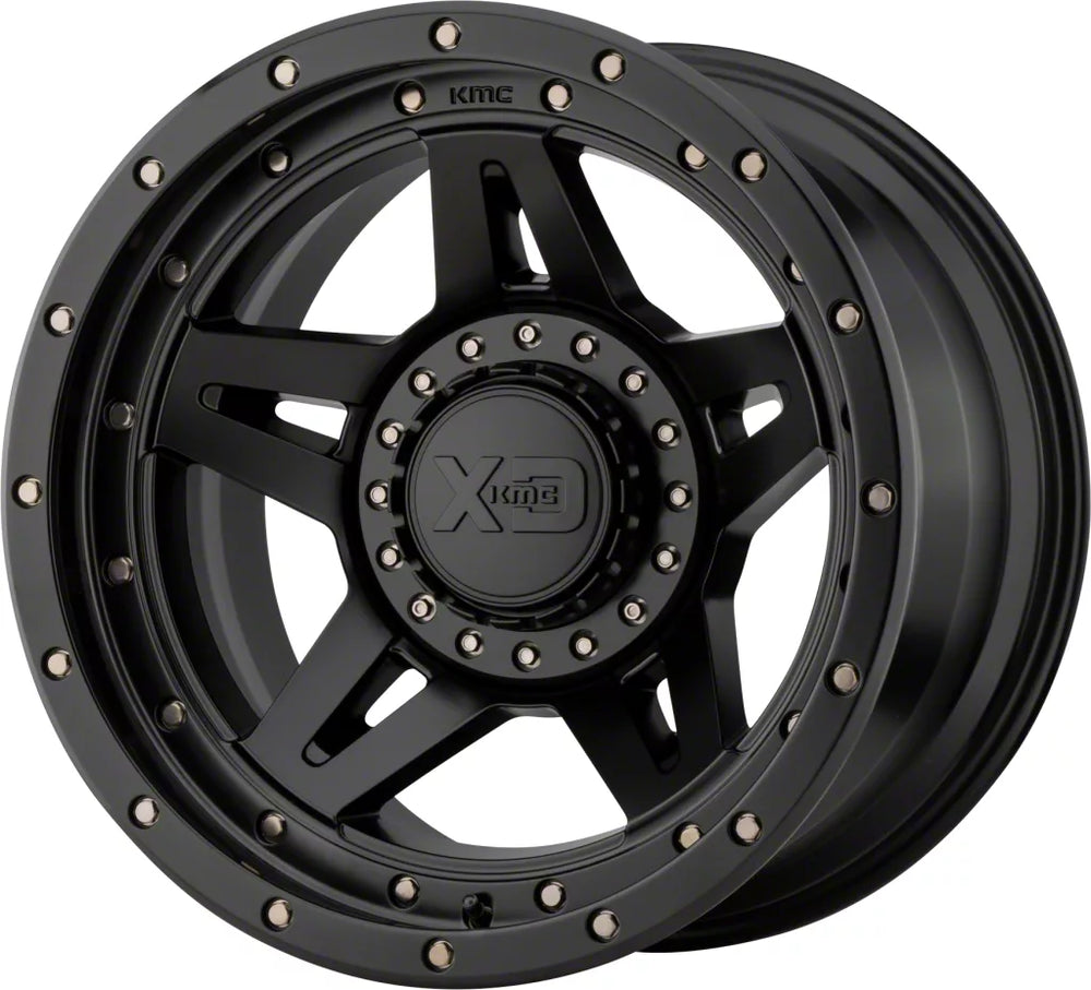 XD138 17X9 5X5.0/5.5 S-BLK -12MM