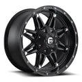 ~(37 lbs. 20X20X11)~ HOSTAGE 17x8.5 6x135.00/6x139.70 MATTE BLACK (25 mm)