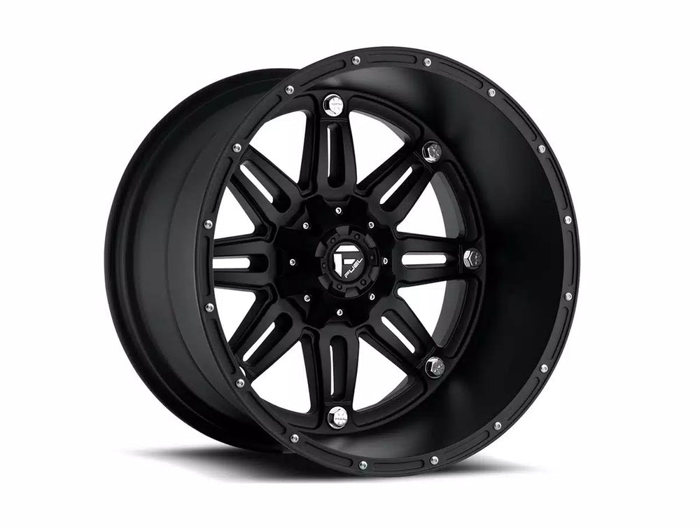 Fuel Wheels black auto part