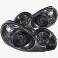 0205 SONATA HEADLIGHTS BLACK CLEAR WITH AMBER CORNERS DRIVER/PASSENGER