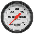 GAUGE EXHAUST PRESS 2 1/16IN 60PSI DIGITAL STEPPER MOTOR PHANTOM