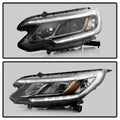 1516 HONDA CRV HALOGEN WITH DRL LED MODELS ONLY OEM STYLE HEADLIGHTS