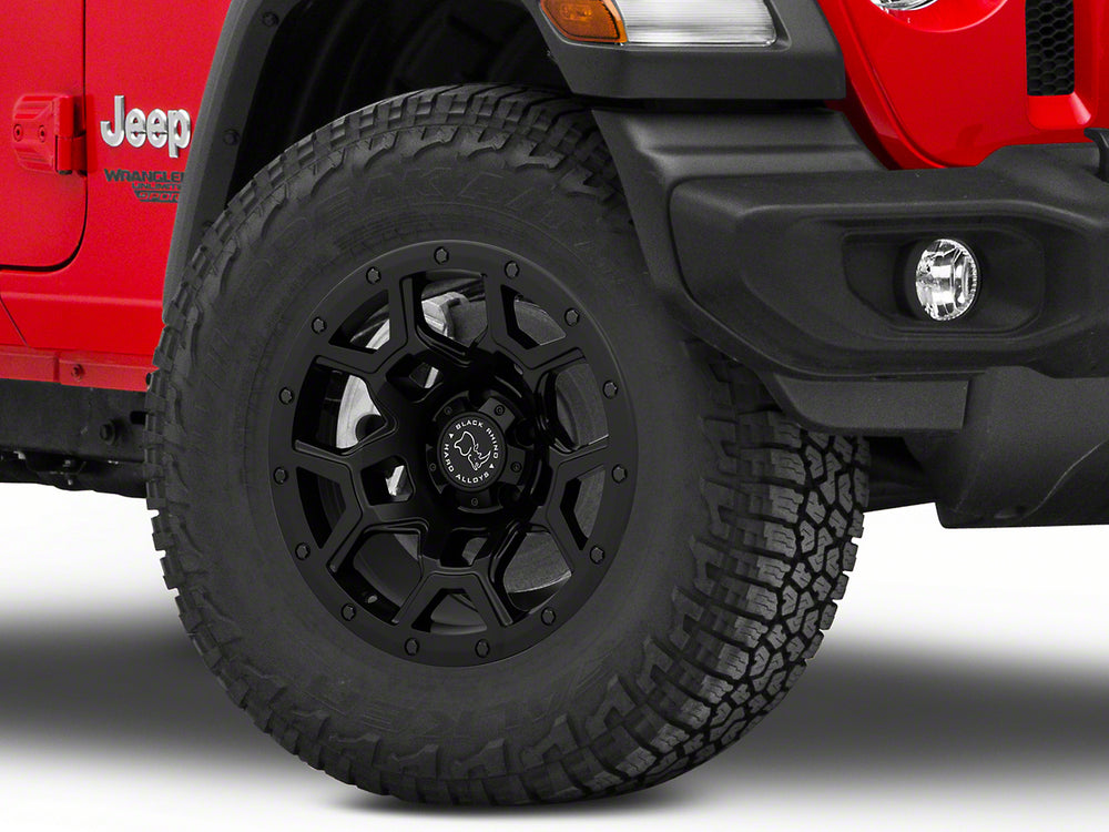 ***Discontinued***~(35 lbs. 19X19X11)~ BLACK RHINO OVERLAND 17x9.5 5/127 ET-18 CB71.6 MATTE BLACK