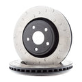 Alcon 2018+ Jeep Wrangler JL Rear Left Slotted Rotor - Single