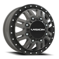 Vision Wheel 8-6.5 SG W SB LP VIS MANX2 408-7681SGBLF