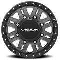 Vision Wheel 8-6.5 SG W SB LP VIS MANX2 408-7681SGBLF