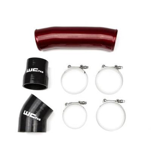 Wehrli Passenger Side 3.5 in. IC Pipe 1998.5-2002 Cummins 5.9L Candy Teal Candy Teal 100564-CT