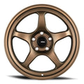 Konig Hyperspec 17x8 5x100 ET40 Anthracite Metallic Wheel w/ Mirror Machined Lip (Knurled Bead)