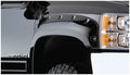 Black Cutout Style Smooth Finish Front Fender Flares For 1992-1996 Ford Bronco, F150, F250 1992-1997 F350 Super Duty Bushwacker