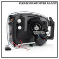 0608 DODGE RAM 1500/0609 RAM 2500/3500 PROJECTOR HEADLIGHTS LIGHT BAR DRL BLAC