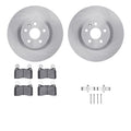 R1 Concepts Brake Rotor- Blank with Optimum Oe Pads Hdw Fits Chevrolet Camaro