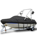 HOT SHOT BOAT COVERFISH&SKI O/B 14FT515FT4 79INGREY