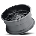 Mayhem 8107 Cogent 18x9 / 8x170 BP / 0mm Offset / 125.2mm Hub Matte Black Wheel