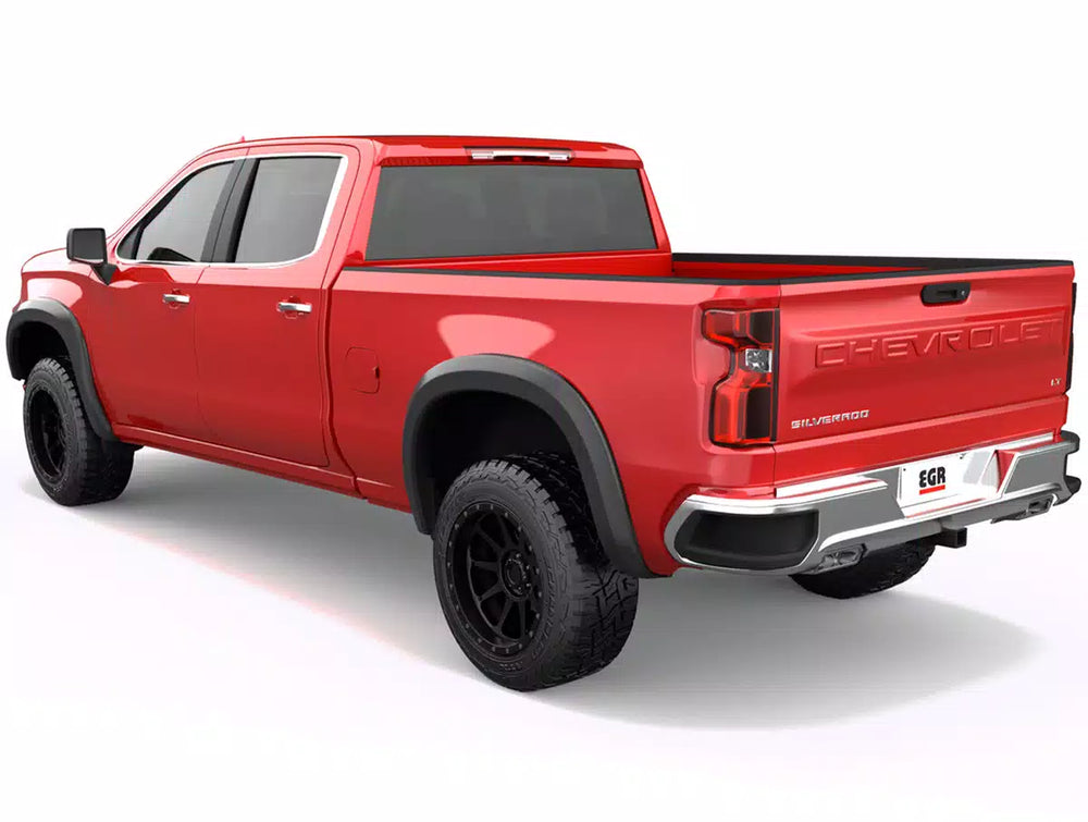 EGR silver fender flares