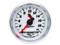 Autometer C2 52mm 2000 Deg F Electronic EGT Pyrometer Gauge