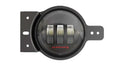 6145 MODEL 18C WRANGLER SPORT 12V SAE/ECE LED FOG LIGHT W/BLACK INNER BEZEL SINGLE RH LIGHT