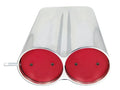 Polished Aluminum Hood Scoop