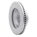 R1 12-21 Nissan Nv3500 Front Left Drilled & Slotted Geoperformance Rotor