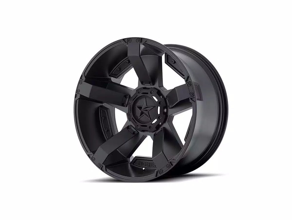 17x9 ROCKSTAR II 811 MATTE BLACK 6X135/5.5 bp 4.53 b/s 12 offset