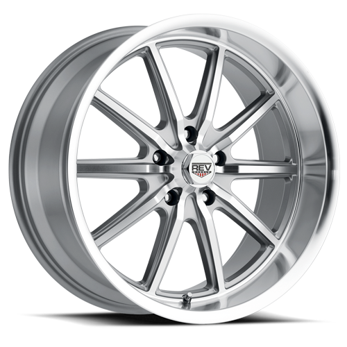 REV WHEELS 110 CLASSIC SERIES 20X8 5x120.65/5x4.75 +0MM OS ANTHRACITE