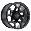 BRVRL 17X9.5 5X5.5 M-BLK 0MM