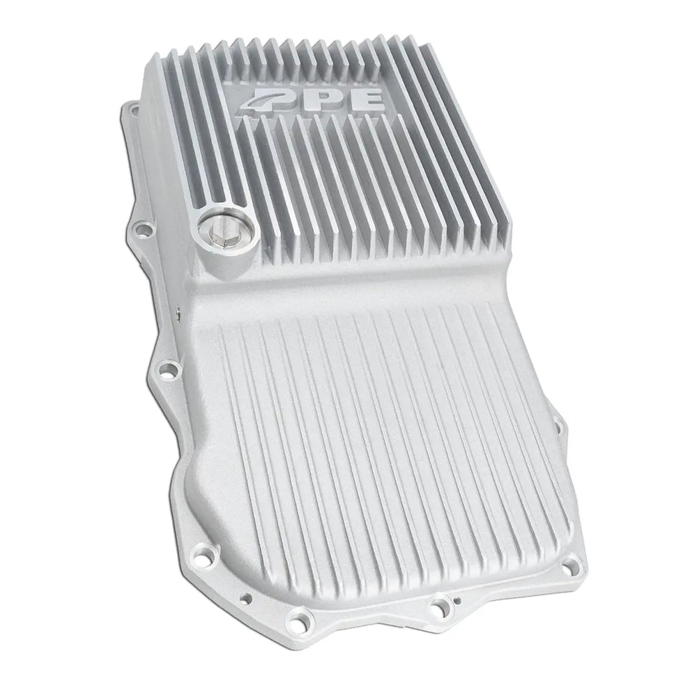 Heavy-Duty Cast Aluminum Transmission Pan - 8HP70 EcoDiesel 1500 Ram - Brushed