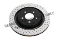 DBA 2015 Audi S3 Front 4000 Series Drilled Rotor