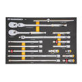 MODSET 90T 1/2 DRIVE TOOL SET 16PC