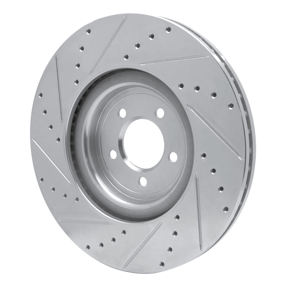 R1 Concepts Brake Rotor- D/S - Silver Fits Jaguar XJR