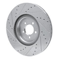 R1 Concepts Brake Rotor- D/S - Silver Fits Jaguar XJR