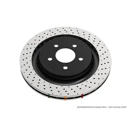 DBA 14-19 Lexus IS F Rear 4000 Series Drilled Rotors