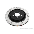 DBA 14-19 Lexus IS F Rear 4000 Series Drilled Rotors